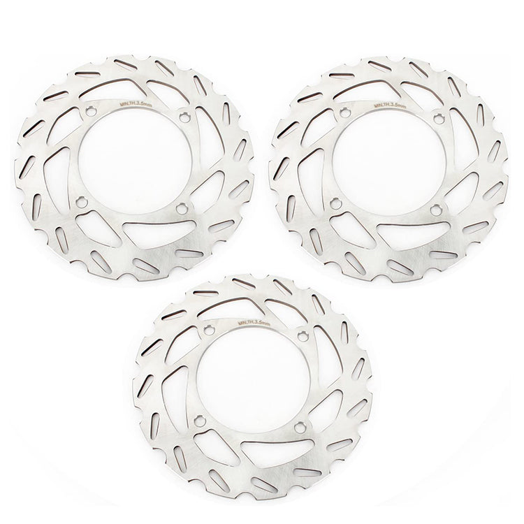 Front / Rear Brake Disc / Pads for Arctic Cat 366 4X4 Auto Utility 08-09 / 366 SE 10 / 400 2X4 Utility 98-04 / 400 4X4 Utility 00-08