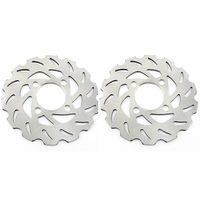 Front Rear Brake Disc / Pads for Yamaha YFZ350 Banshee 1990-2011