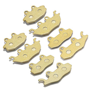 Front / Rear Brake Rotors Pads for Kawasaki KAF820 Mule Pro 2015-2022 / KAF1000 Mule Pro 2016-2022