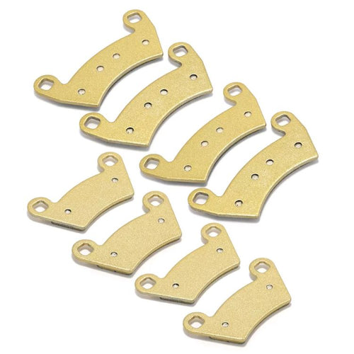 Front & Rear Brake Pads for Polaris RZR 900 2014 / Ranger 500 04-10 570 14-20 700 06-09 800 10-14 900 11-14 / Crew 500 11-12 / XP 700 05-08