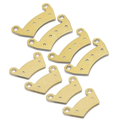 Front & Rear Brake Pads for Polaris RZR 900 2014 / Ranger 500 04-10 570 14-20 700 06-09 800 10-14 900 11-14 / Crew 500 11-12 / XP 700 05-08