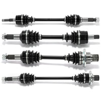 Front Rear Left Right Complete CV Axle Assembly & Differential for Yamaha RHINO 450 YXR450F 4WD 2006-2009 / RHINO 660 2004-2007