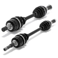 Front Rear Left Right Complete CV Axle Assembly & Differential for Yamaha RHINO 450 YXR450F 4WD 2006-2009 / RHINO 660 2004-2007
