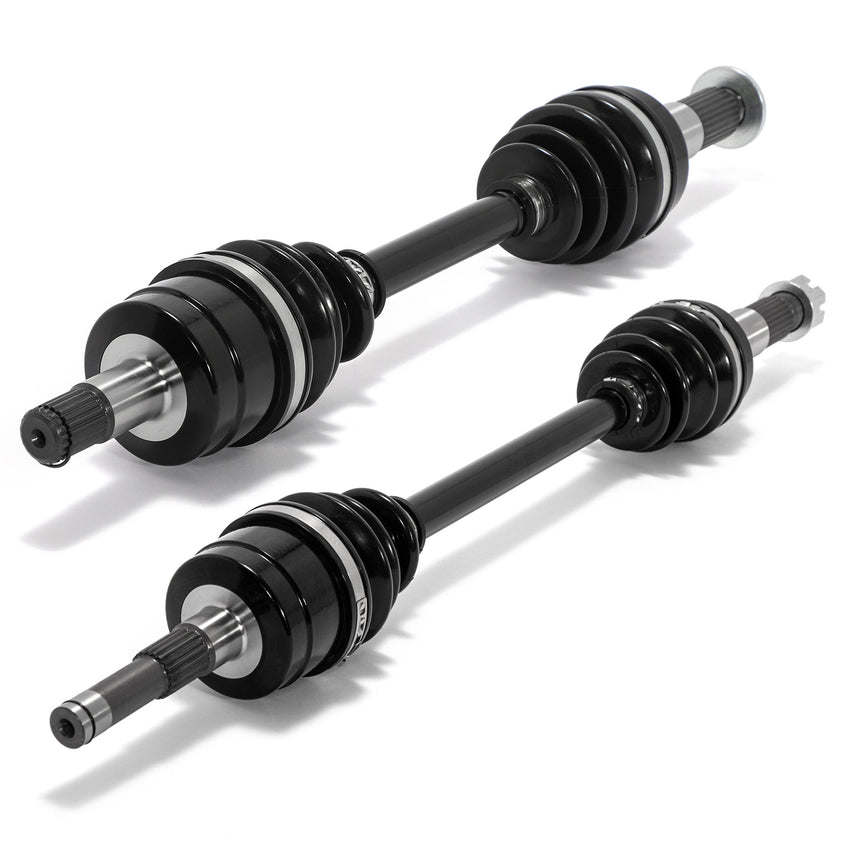 Front Rear Left Right Complete CV Axle Assembly & Differential for Yamaha RHINO 450 YXR450F 4WD 2006-2009 / RHINO 660 2004-2007
