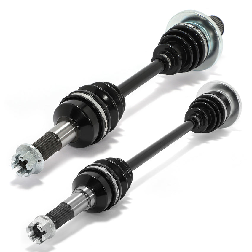 Front Rear Left Right Complete CV Axle Assembly & Differential for Yamaha RHINO 450 YXR450F 4WD 2006-2009 / RHINO 660 2004-2007