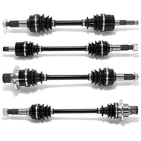 Front Rear Left Right Complete CV Axle Assembly & Rear Differential for Yamaha Grizzly 660