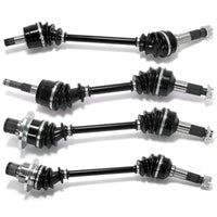 Front Rear Left Right Complete CV Axle Assembly & Rear Differential for Yamaha Grizzly 660