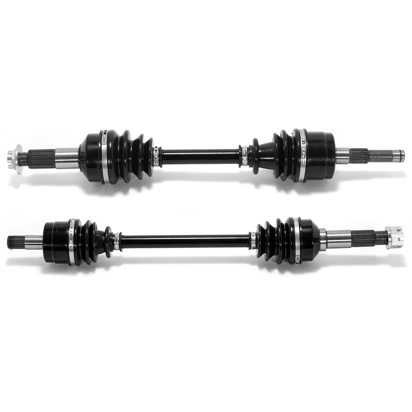Front Rear Left Right Complete CV Axle Assembly & Rear Differential for Yamaha Grizzly 660