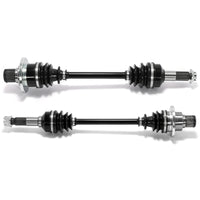 Front Rear Left Right Complete CV Axle Assembly & Rear Differential for Yamaha Grizzly 660