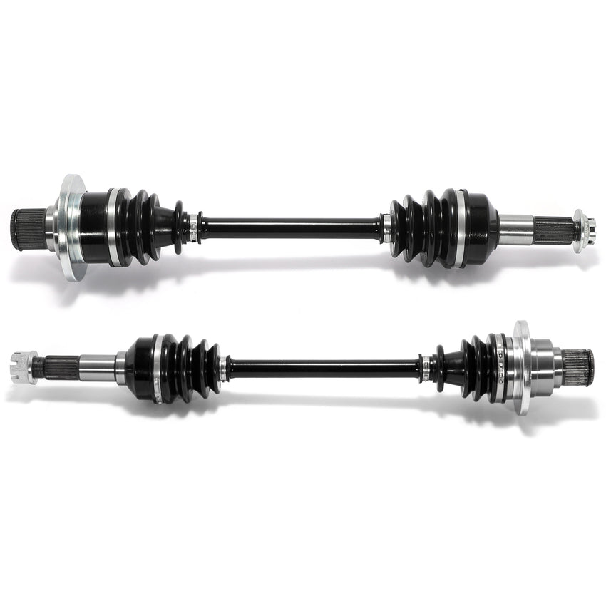 Front Rear Left Right Complete CV Axle Assembly & Rear Differential for Yamaha Grizzly 660