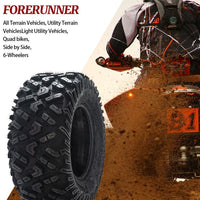 Universal 6 Ply ATV UTV All-Terrain Tires 2pcs 25x11-12 / 25x8-12