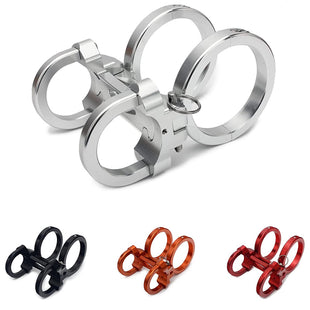 1.75×3.125 ATV UTV Billet Fire Extinguisher Mount For Can Am Polaris Honda Kawasaki