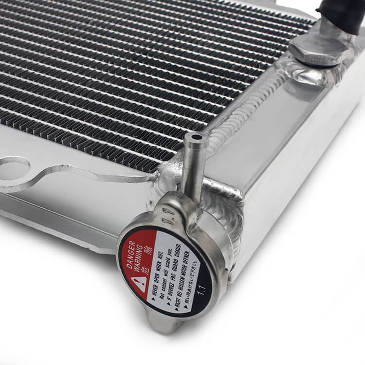 Aluminum ATV Radiator For Yamaha YFM400 YFM450 Kodiak 400 / Kodiak 450 2003-2006
