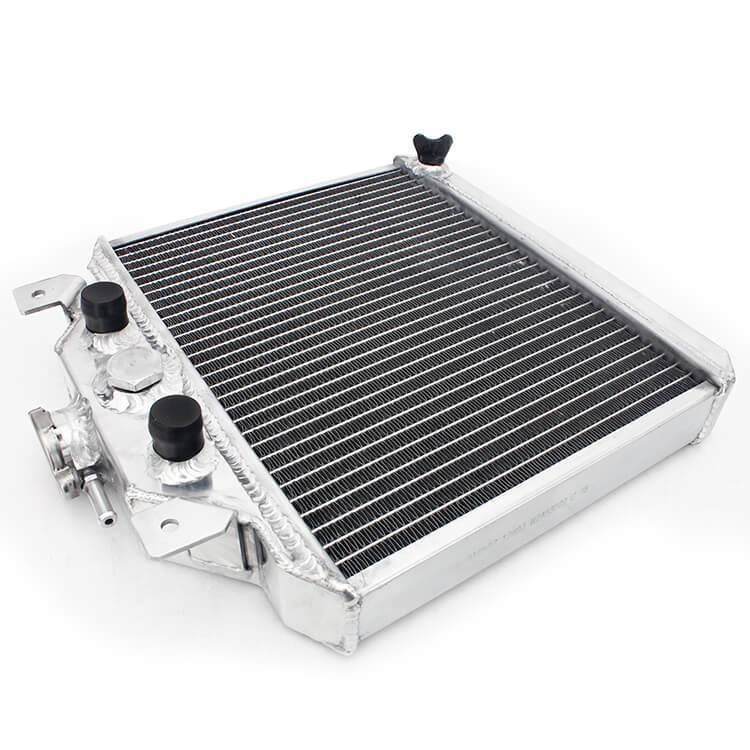 Aluminum ATV Radiator For Polaris Trail Boss 350L 4x4 / 2x4 1990-1993 / Big Boss 350L 6x6 1993