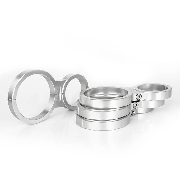 2.5 * 1.75'' Billet Shock Reservoir Mounting Clamps for Polaris RZR 1000 XP