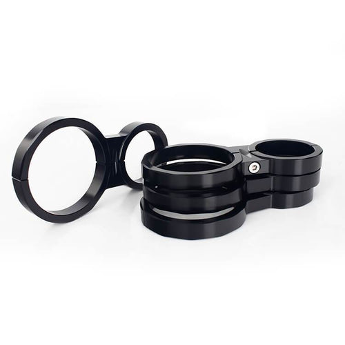2.5 * 1.75'' Billet Shock Reservoir Mounting Clamps for Polaris RZR 1000 XP
