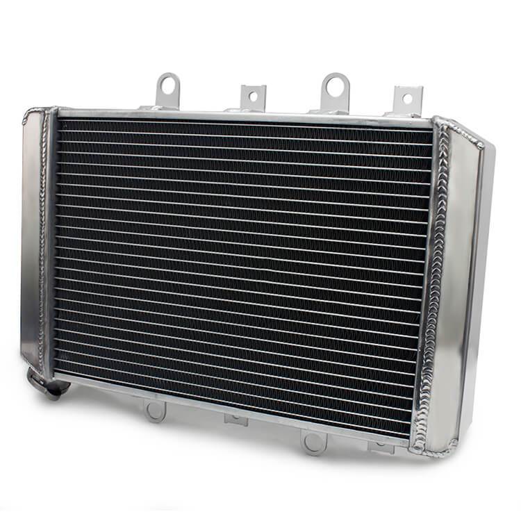 Aluminum ATV Radiator For Yamaha YFM550 YFM700 2009-2014 / YZF700F Grizzly 2007-2008 1HP-E2460-00-00