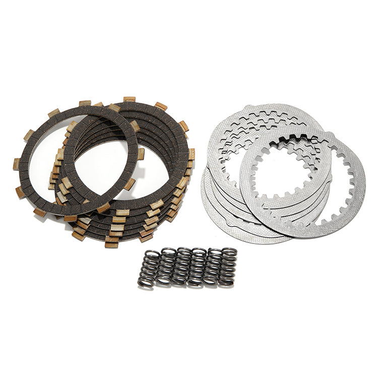 Aluminum Clutch Basket Plates Kit Cushion Bushings For Yamaha Banshee 350 YFZ350 1987-2006