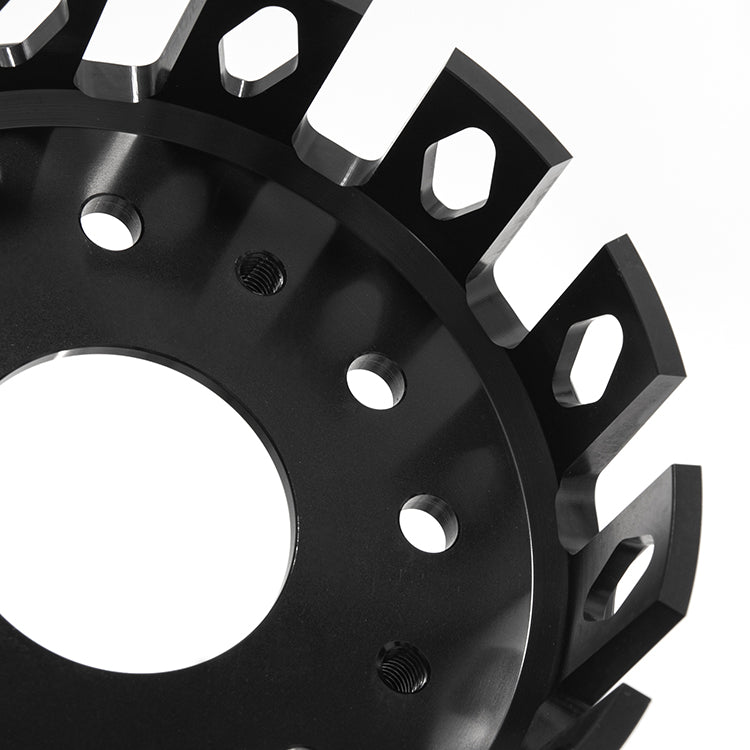 Aluminum Clutch Basket Plates Kit Cushion Bushings For Yamaha Banshee 350 YFZ350 1987-2006