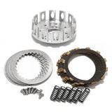 Aluminum Clutch Basket Plates Kit for Honda TRX450R 2004-2009 / TRX450ER 2006-2009 2012-2014