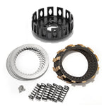 Aluminum Clutch Basket Plates Springs for Kawasaki KFX400 2003-2006 / Suzuki Quadsport Z400 LTZ400 2003-2015