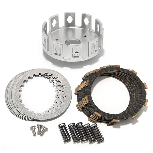 CNC Clutch Basket Plates Springs Kit for Yamaha Blaster 200 YFS200 1988-2006