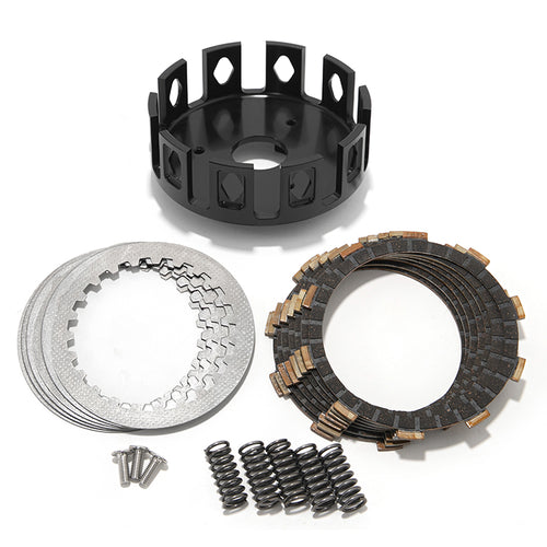 CNC Clutch Basket Plates Springs Kit for Yamaha Blaster 200 YFS200 1988-2006