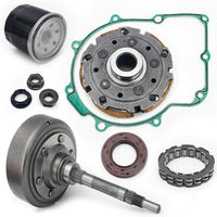 ATV UTV Wet Clutch Assy Clutch Housing Pad Shoe Gasket Bearing Oil Seal Oil Filter Assy for Qlink FrontRunner 500 EFI 700 EFI 700XL EFI