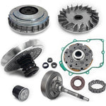 Wet Clutch Assy Secondary Pulley Housing Fixed Sheave Pad Shoe Bearing Oil Seal Oil Filter Assy for HiSUN UTV500 UTV700
