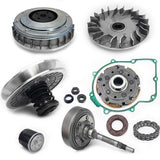 Wet Clutch Assy Secondary Pulley Housing Fixed Sheave Pad Shoe Bearing Oil Seal Oil Filter Assy for HiSUN UTV500 UTV700