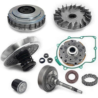 Wet Clutch Assy Secondary Pulley Fixed Sheave Housing Pad Shoe Bearing Gasket Assy for Menards Yardsport EFI UTV 500 & 700cc