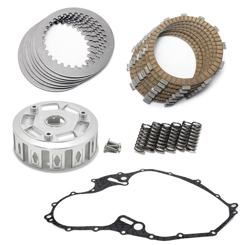 For Yamaha Raptor YFM700 2006-2024 CNC Clutch Basket Kit Clutch Gasket Plates