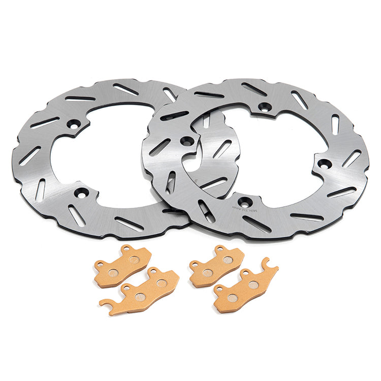 Front Rear Brake Disc / Pads for Can Am Maverick 1000 XXC STD XRS 2014-2016