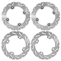 Front Rear Brake Disc / Pads for Can Am Commander Max 1000 2014 / Maverick 1000 2013
