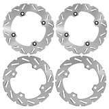 Front Rear Brake Disc / Pads for Can Am Commander Max 1000 2014 / Maverick 1000 2013