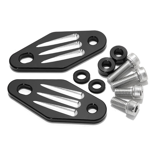 Front Rear Exhaust Pipe Hangers Mounts For Yamaha Banshee 350 YFZ350 1987-2006