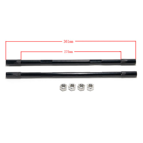 ATV 4130 Chrome Tie Rod +2" for all Yamaha Raptor 700, 700R & 700 SE