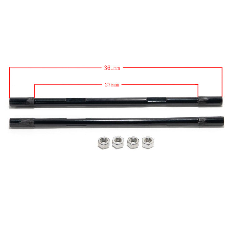 ATV 4130 Chrome Tie Rod +2" for all Yamaha Raptor 700, 700R & 700 SE