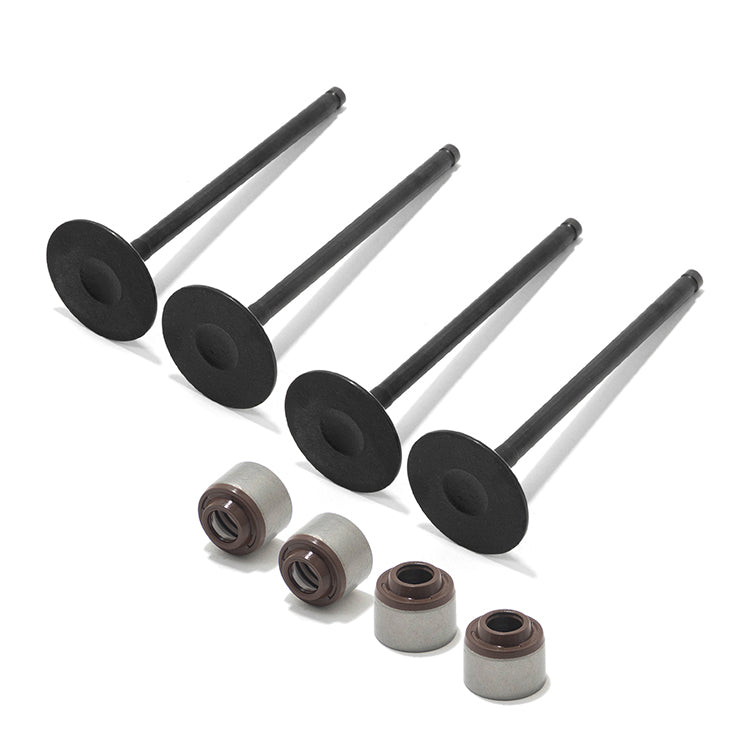 Intake / Exhaust Valves / Seals Kit For Kawasaki Brute Force 650 750 / TERYX / KFX700 / Prairie 650 700