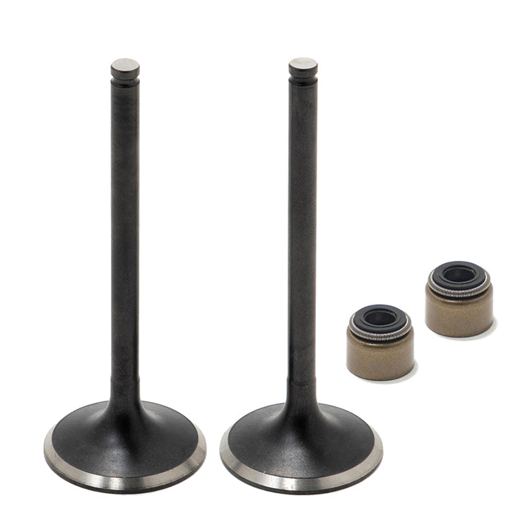 Intake Exhaust Valves / Seals Kit For Kawasaki KFX450R 2008-2014