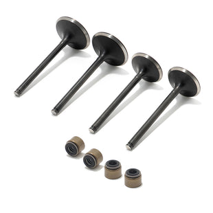 Intake Exhaust Valves / Seals Kit For Kawasaki KFX450R 2008-2014