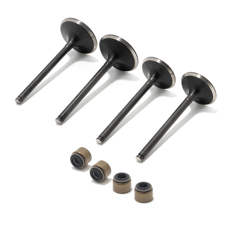 Intake Exhaust Valves / Seals Kit For Kawasaki KFX450R 2008-2014