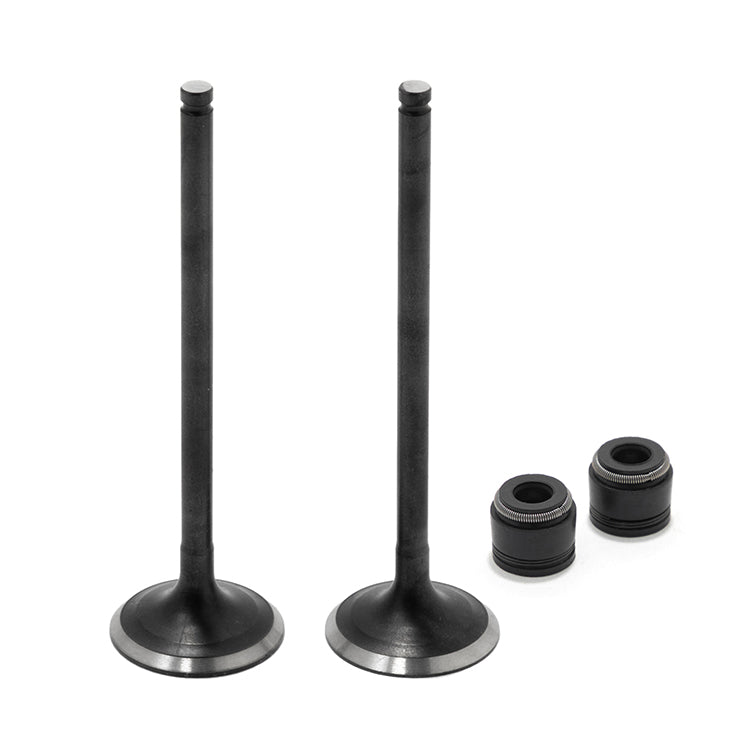 Intake Exhaust Valves / Seals Kit For Suzuki DR350 / AN400 / LT-A 400 450 500 / LT-F 400 500