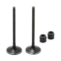 Intake Exhaust Valves / Seals Kit For Suzuki DR350 / AN400 / LT-A 400 450 500 / LT-F 400 500