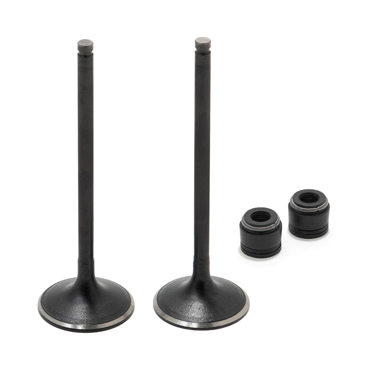 Intake Exhaust Valves / Seals Kit For Suzuki DR350 / AN400 / LT-A 400 450 500 / LT-F 400 500