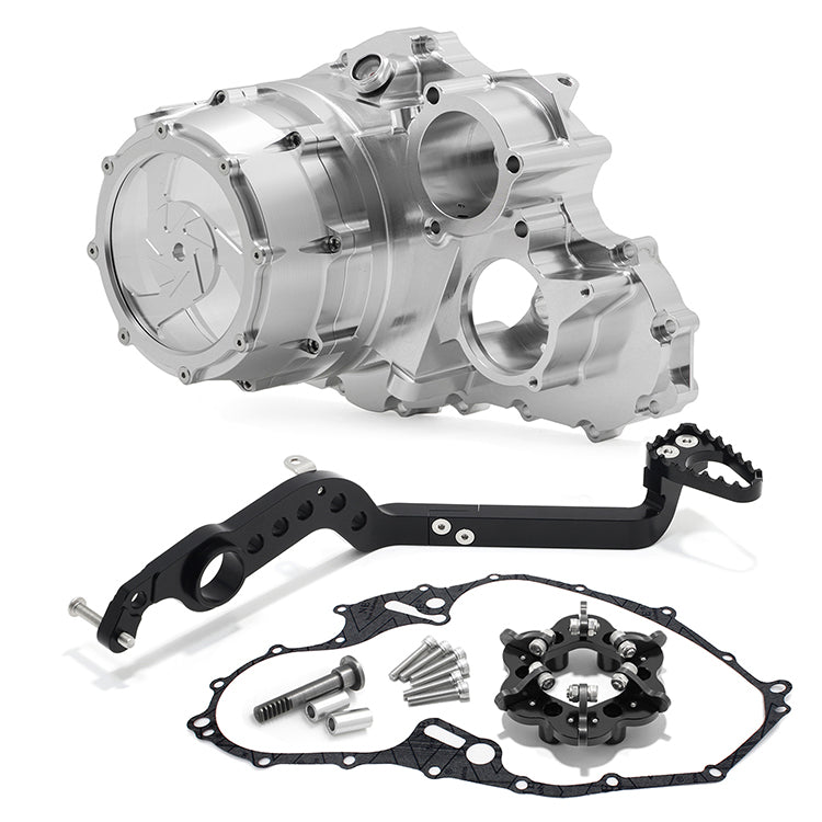 Lock Up Clutch Cover Gasket Clutch Kit Brake Pedal Lever For Yamaha Raptor 700 700R YFM700R