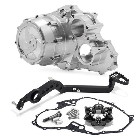 Lock Up Clutch Cover Gasket Clutch Kit Brake Pedal Lever For Yamaha Raptor 700 700R YFM700R