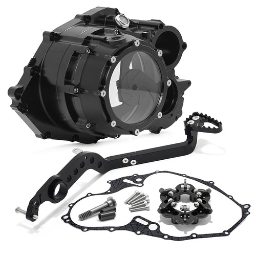 Lock Up Clutch Cover Gasket Clutch Kit Brake Pedal Lever For Yamaha Raptor 700 700R YFM700R