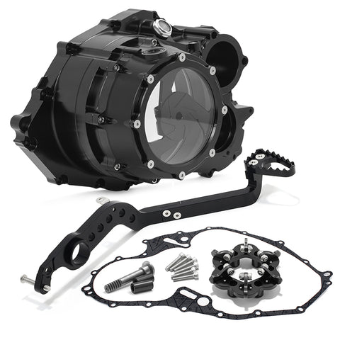 Lock Up Clutch Cover Gasket Clutch Kit Brake Pedal Lever For Yamaha Raptor 700 700R YFM700R