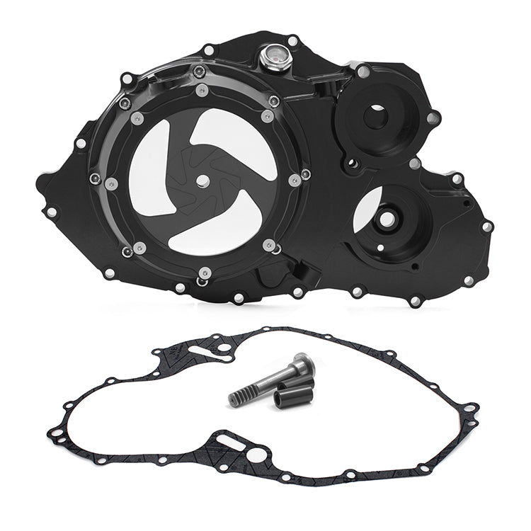 Lock Up Clutch Cover + Gasket for Yamaha Raptor 700 700R YFM700R 2006-2021 Clear Window